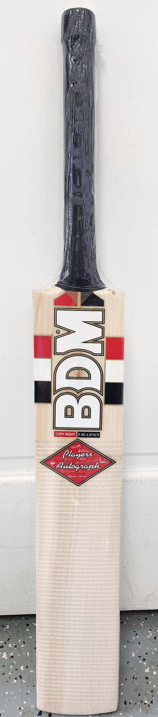 BDM Player Autograph Kashmir Willow Cricket Bat