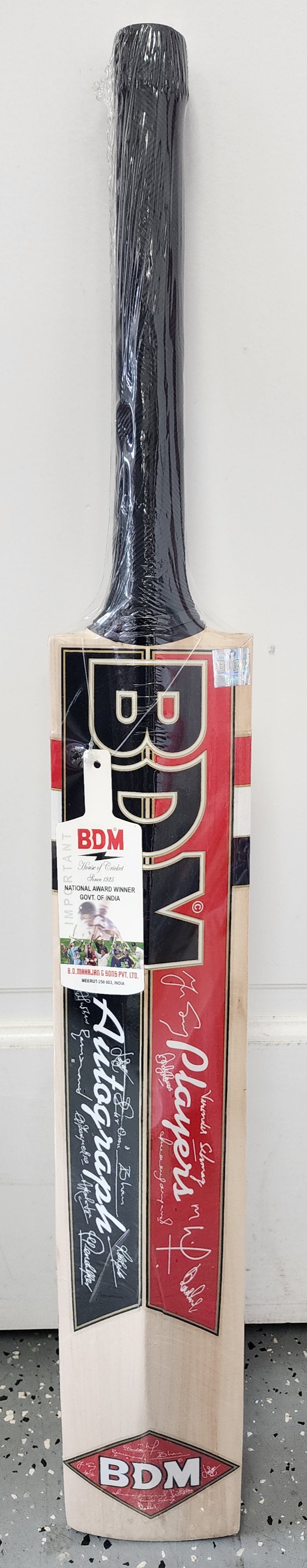 BDM Player Autograph Kashmir Willow Cricket Bat