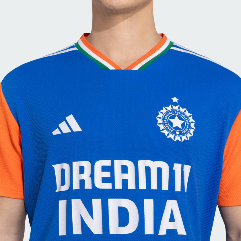 INDIA ADIDAS CRICKET T20 JERSEY 2024 FAN Jersey