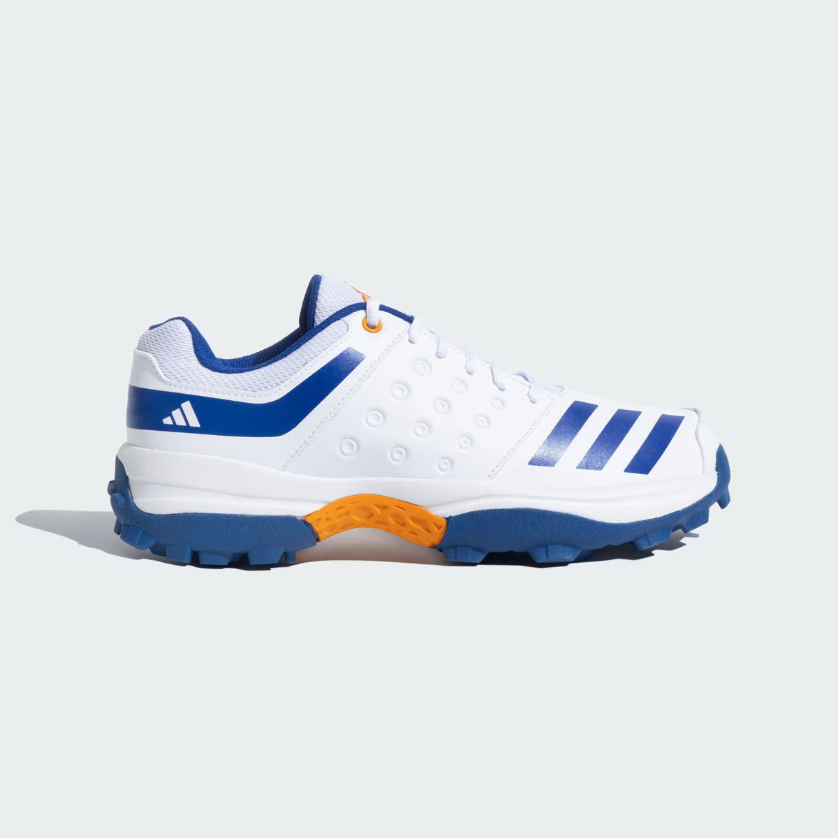 Adidas - NU23 Cricket Shoes - White / Collegiate Royal / Bright Orange