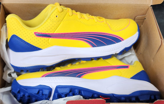 PUMA 24 FH RUBBER SHOES ( Pele Yellow Clyde Royal Orchid )