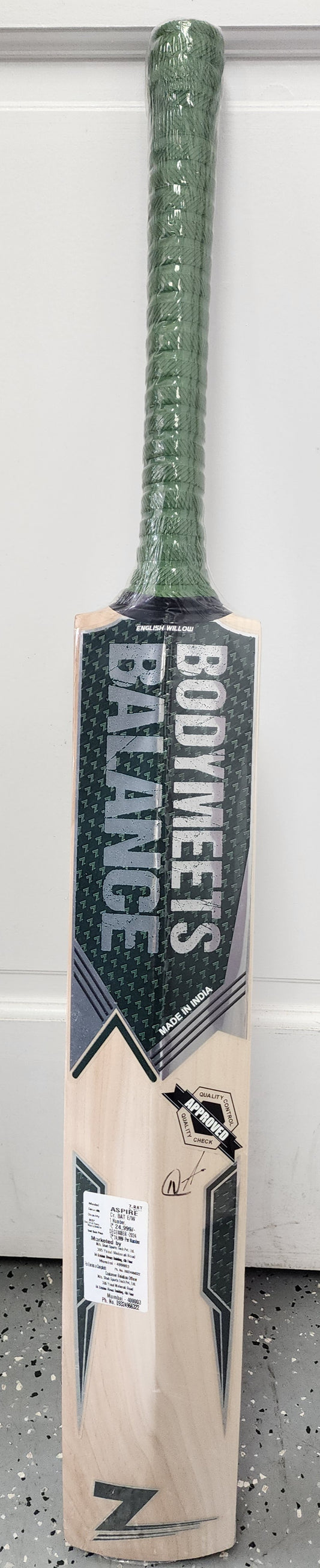 Z Aspire English Willow Cricket Bat