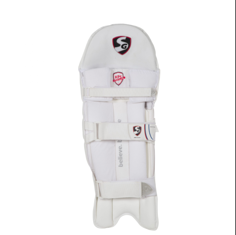 SG Test White Cricket Batting Legguard (Batting Pad)