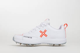 Payntr cricket spikes shoes - All White