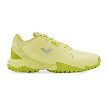 TenxYou All-rounder - Unisex Lace-up Cricket Shoes - Lime Green/Silver