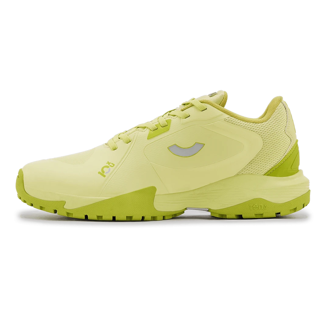TenxYou All-rounder - Unisex Lace-up Cricket Shoes - Lime Green/Silver