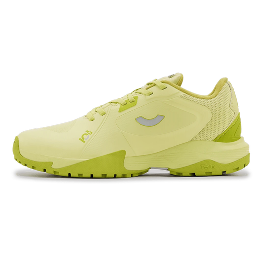 TenxYou All-rounder - Unisex Lace-up Cricket Shoes - Lime Green/Silver