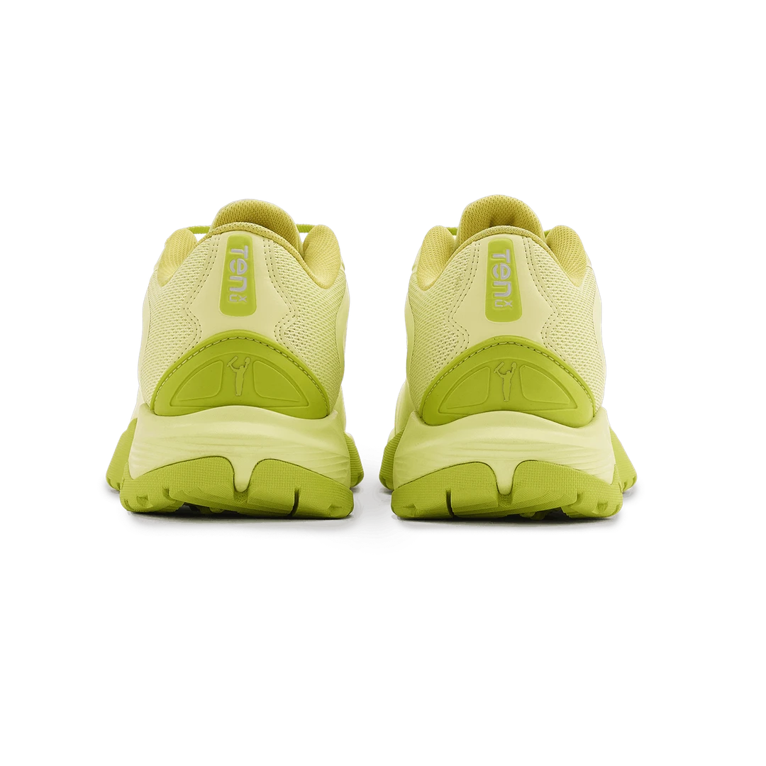 TenxYou All-rounder - Unisex Lace-up Cricket Shoes - Lime Green/Silver