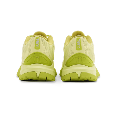TenxYou All-rounder - Unisex Lace-up Cricket Shoes - Lime Green/Silver