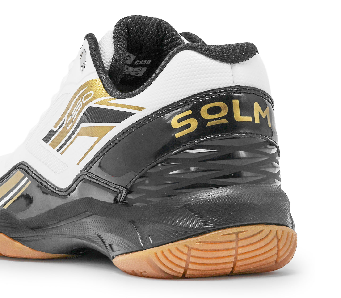 SOLM8 CS50 Black Gold Court Shoe