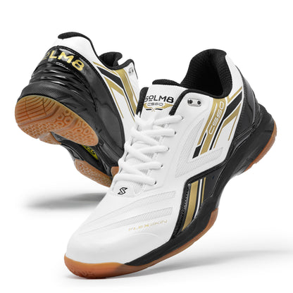 SOLM8 CS50 Black Gold Court Shoe