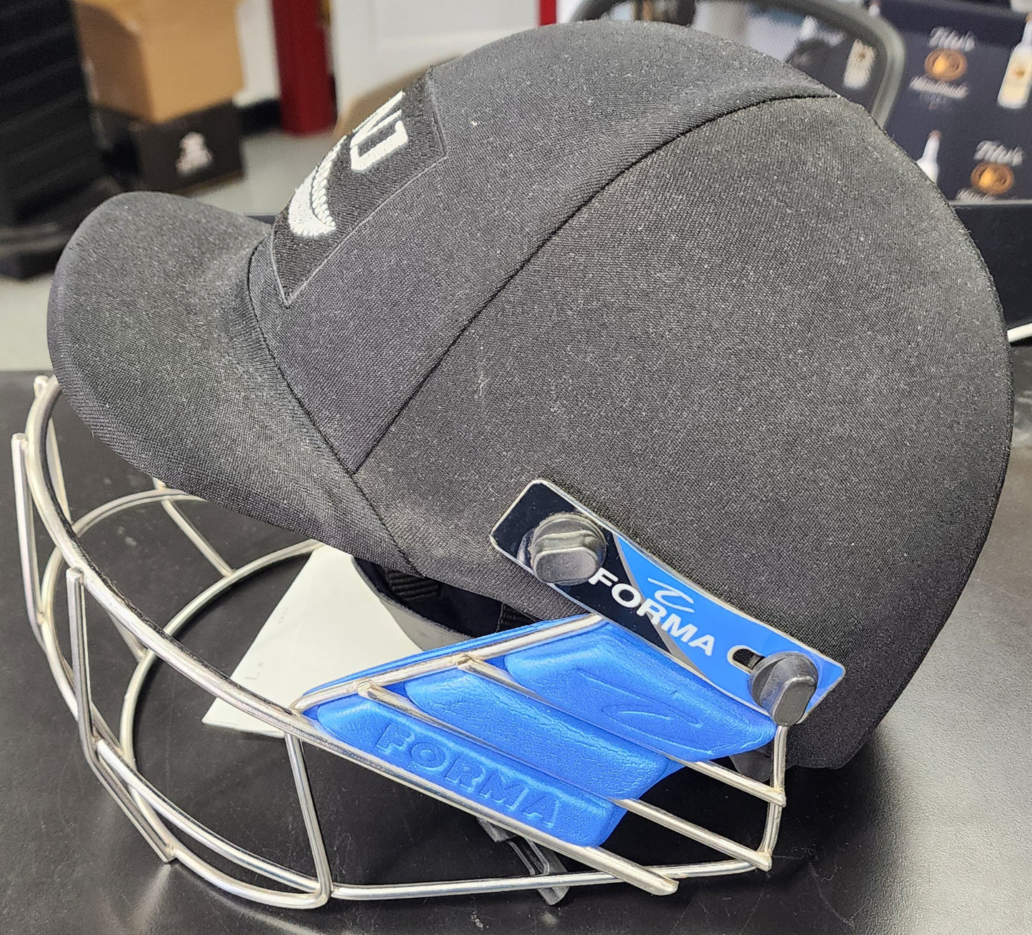 FORMA PRO-SRS SST NJ BLACKCAPS Black Helmet