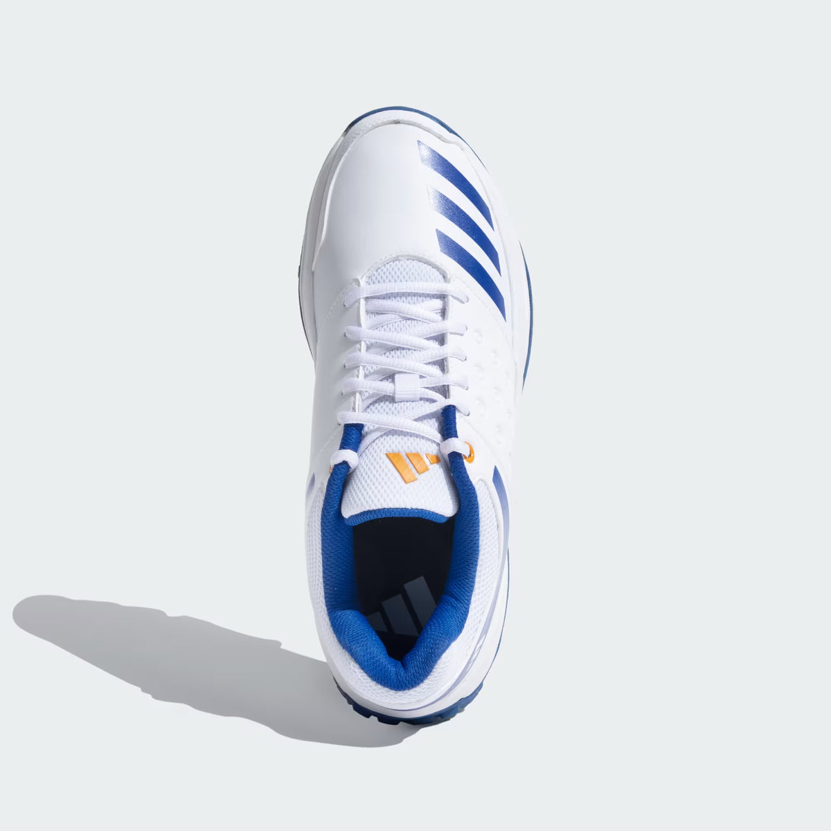 Adidas - NU23 Cricket Shoes - White / Collegiate Royal / Bright Orange