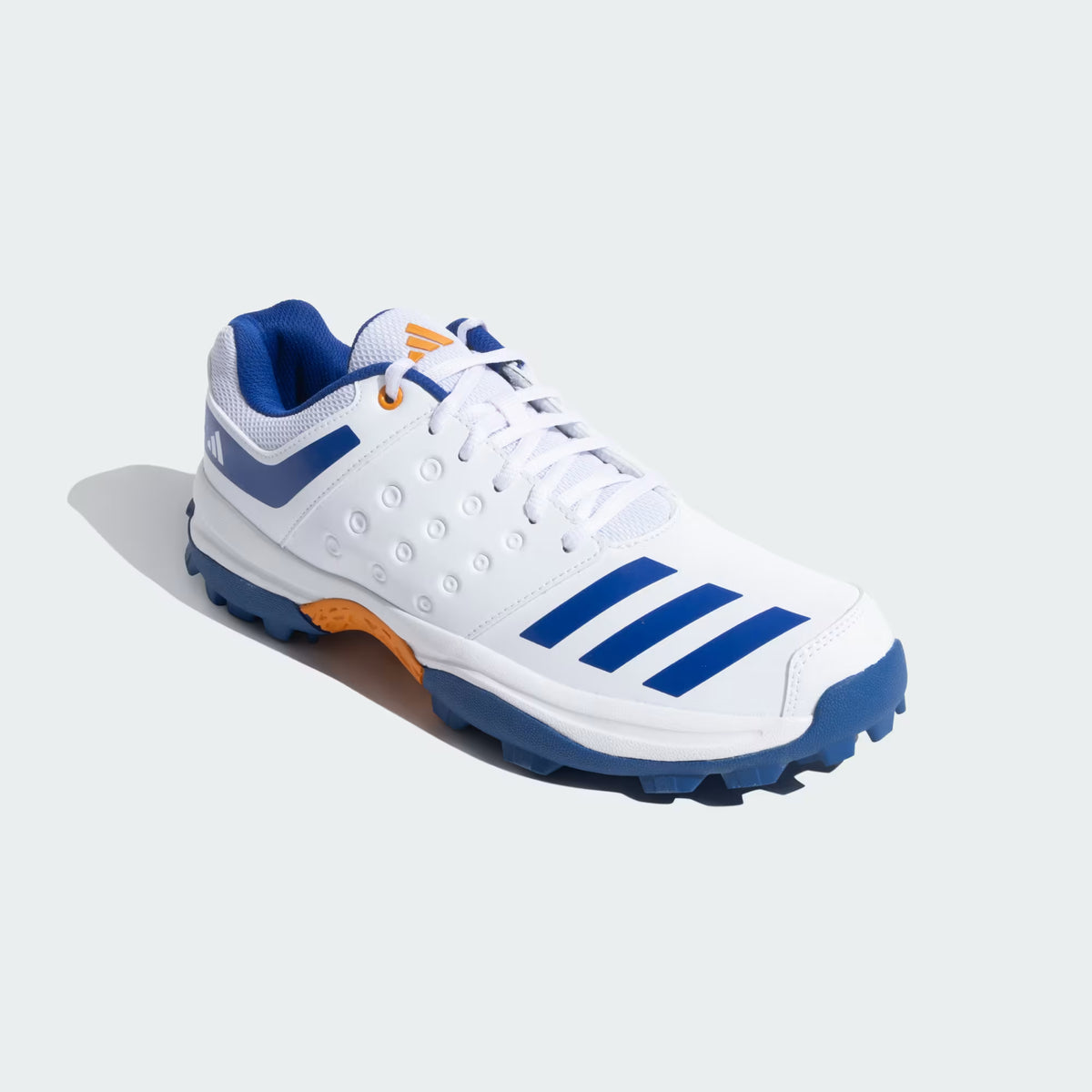 Adidas - NU23 Cricket Shoes - White / Collegiate Royal / Bright Orange