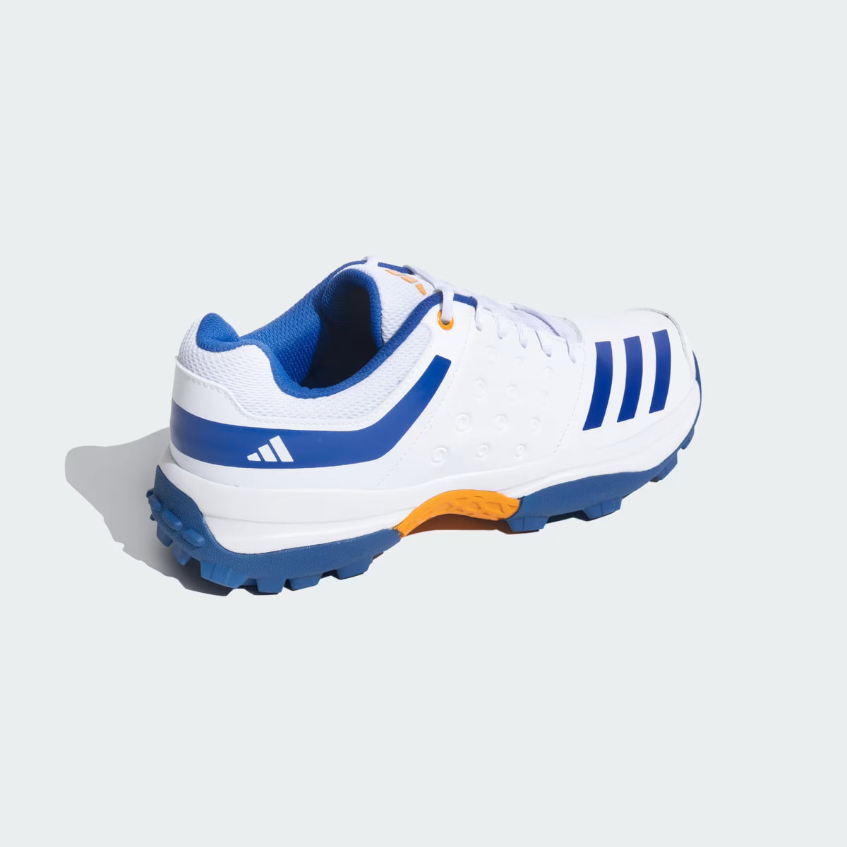 Adidas - NU23 Cricket Shoes - White / Collegiate Royal / Bright Orange