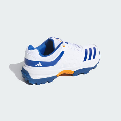 Adidas - NU23 Cricket Shoes - White / Collegiate Royal / Bright Orange