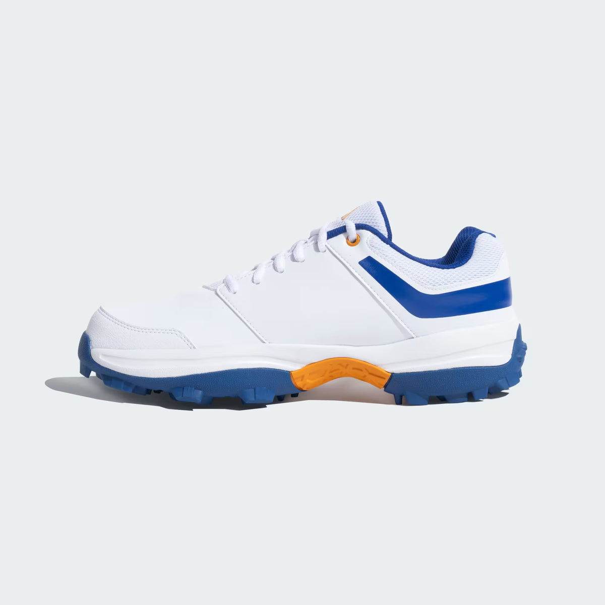 Adidas - NU23 Cricket Shoes - White / Collegiate Royal / Bright Orange