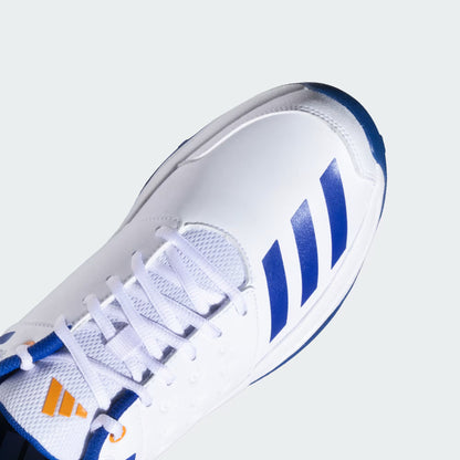 Adidas - NU23 Cricket Shoes - White / Collegiate Royal / Bright Orange