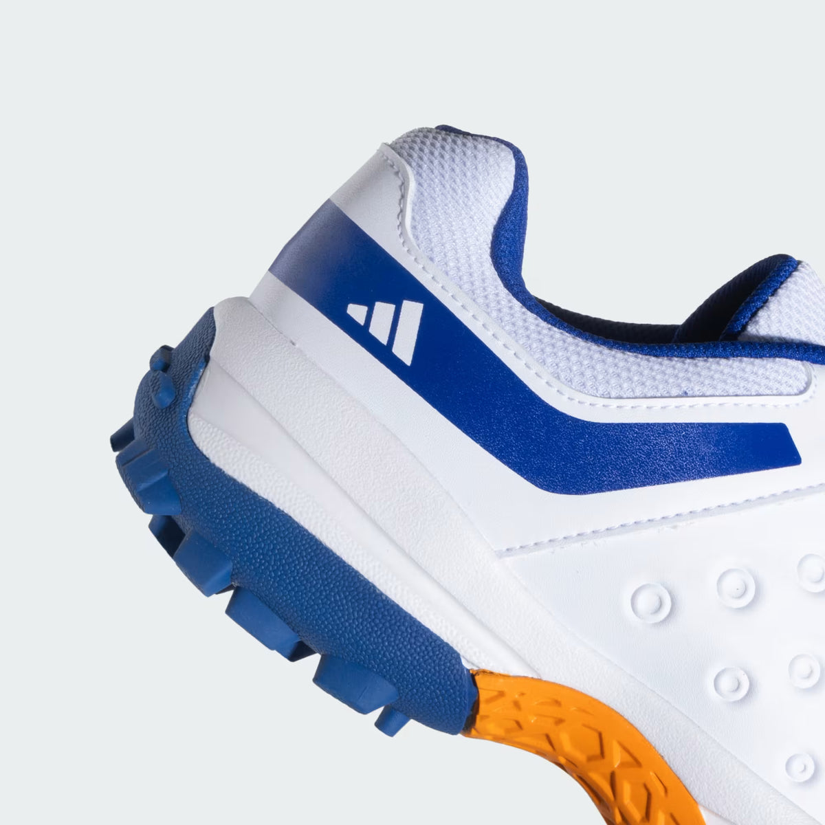 Adidas - NU23 Cricket Shoes - White / Collegiate Royal / Bright Orange