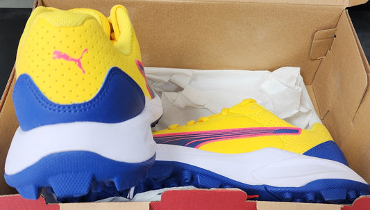 PUMA 24 FH RUBBER SHOES ( Pele Yellow Clyde Royal Orchid )