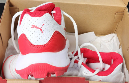 PUMA 24 FH RUBBER SHOES ( White - Red )