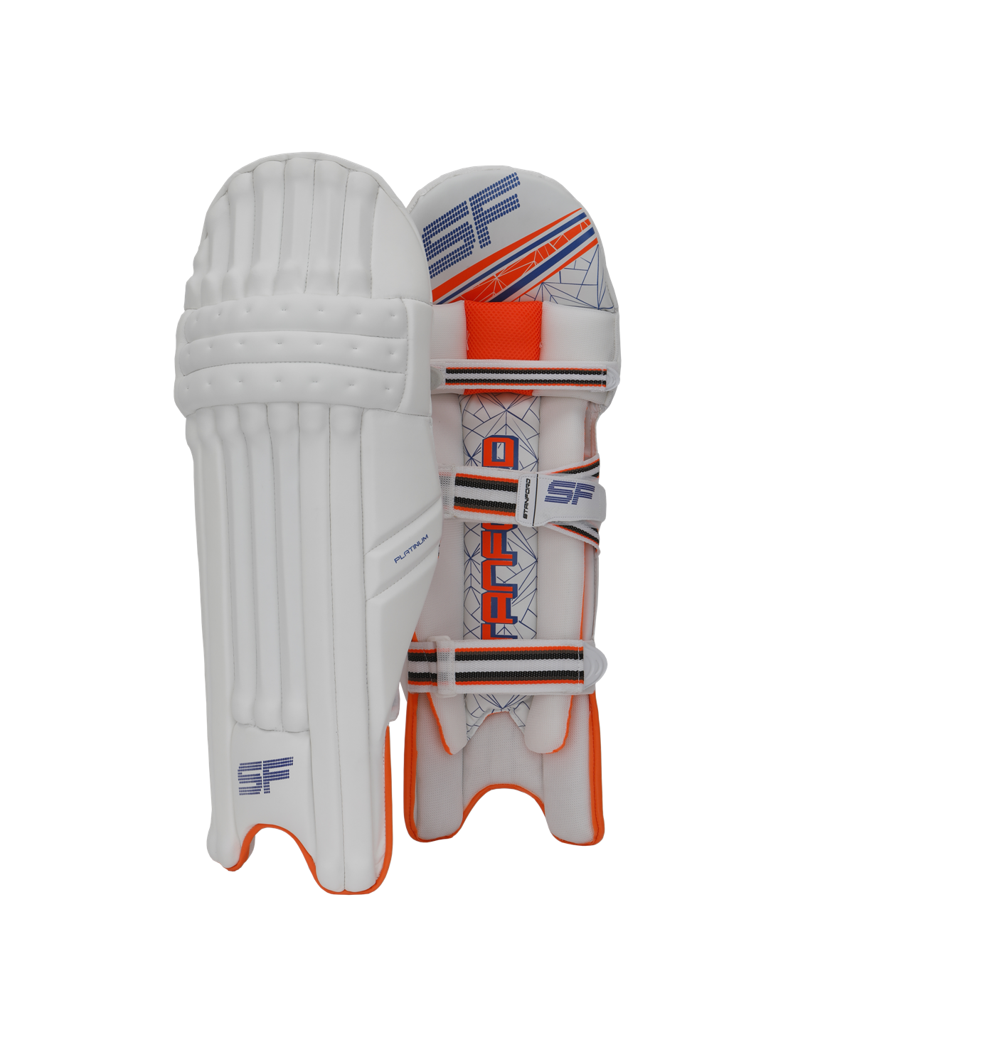 SF Platinum Cricket Batting pads Leg Guards- Blue