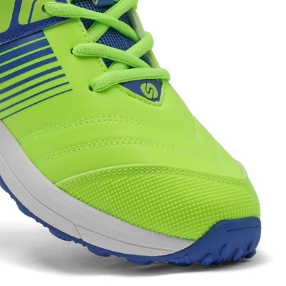 SOLM8 S2 Lime Blue Cricket Shoe