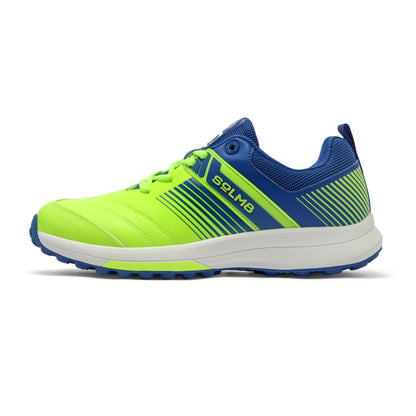 SOLM8 S2 Lime Blue Cricket Shoe