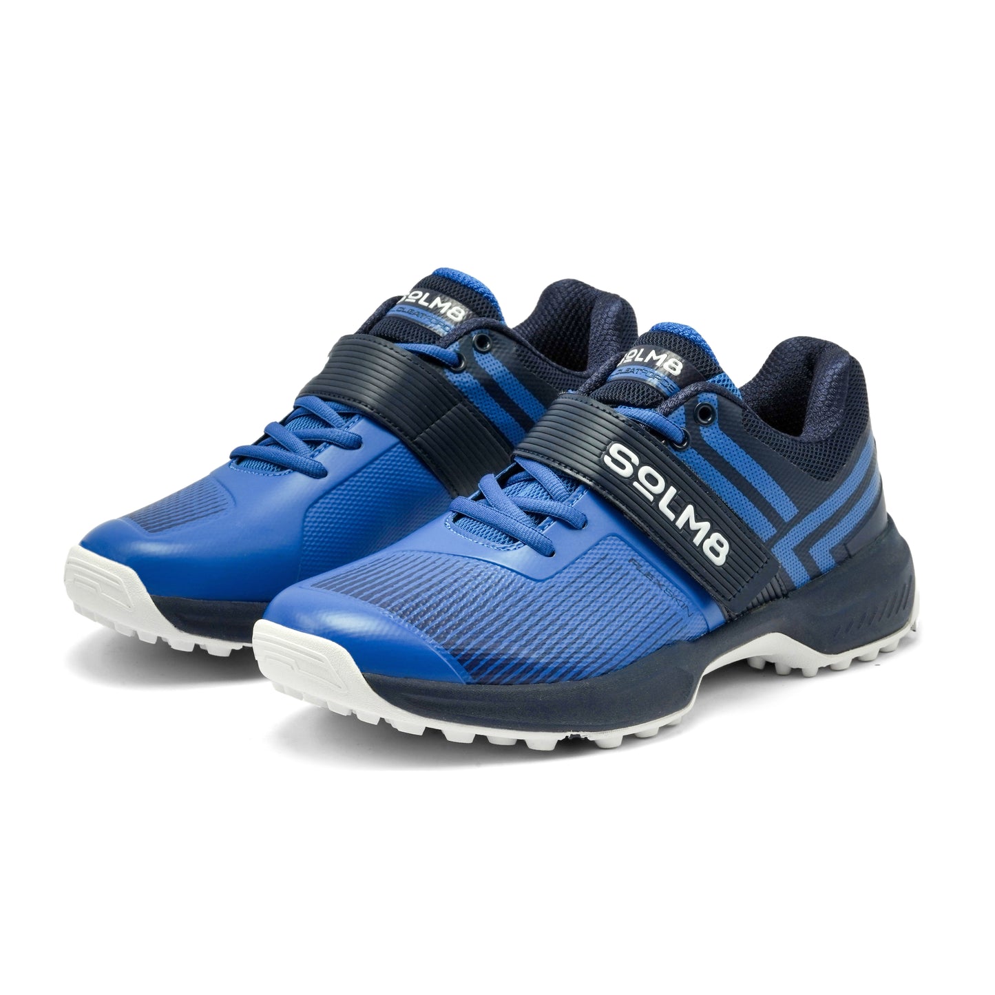 SOLM8 S8 Blue Navy Cricket Shoe