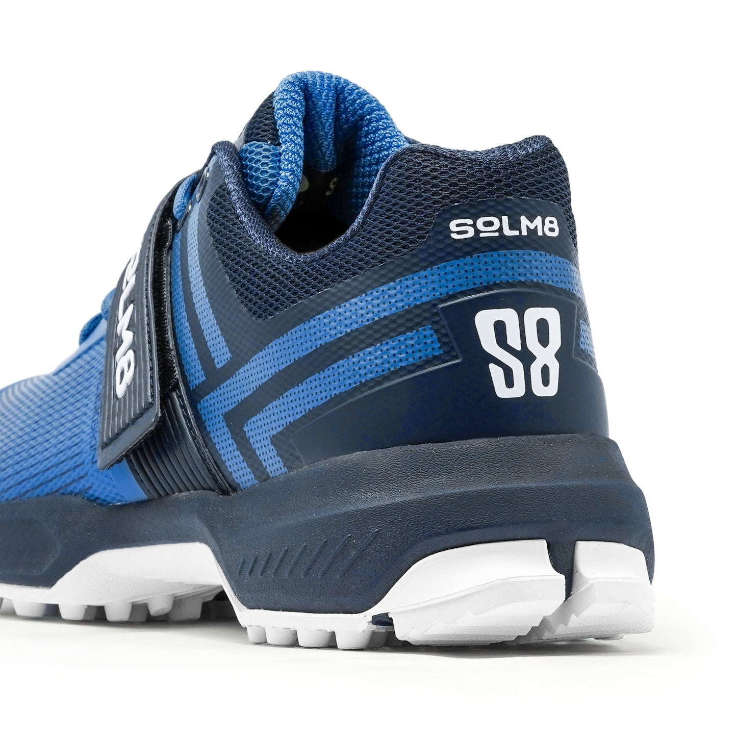 SOLM8 S8 Blue Navy Cricket Shoe