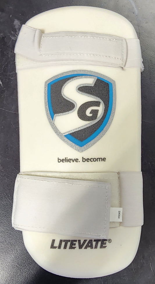 SG Litevate cricket batting elbow arm guard