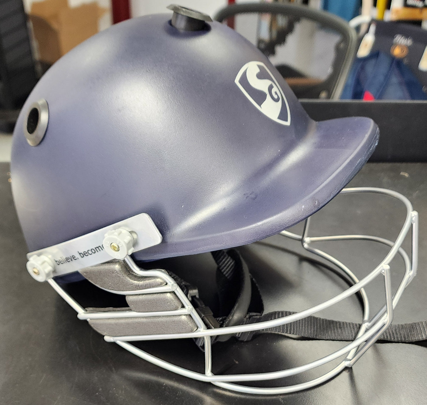 SG OPTIPRO CRICKET HELMET