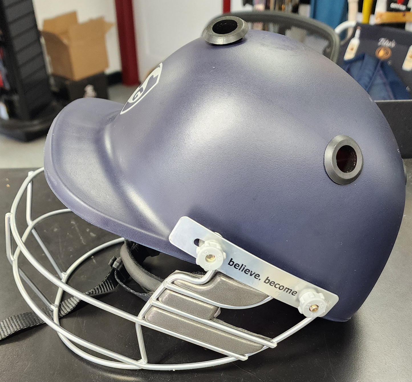 SG OPTIPRO CRICKET HELMET