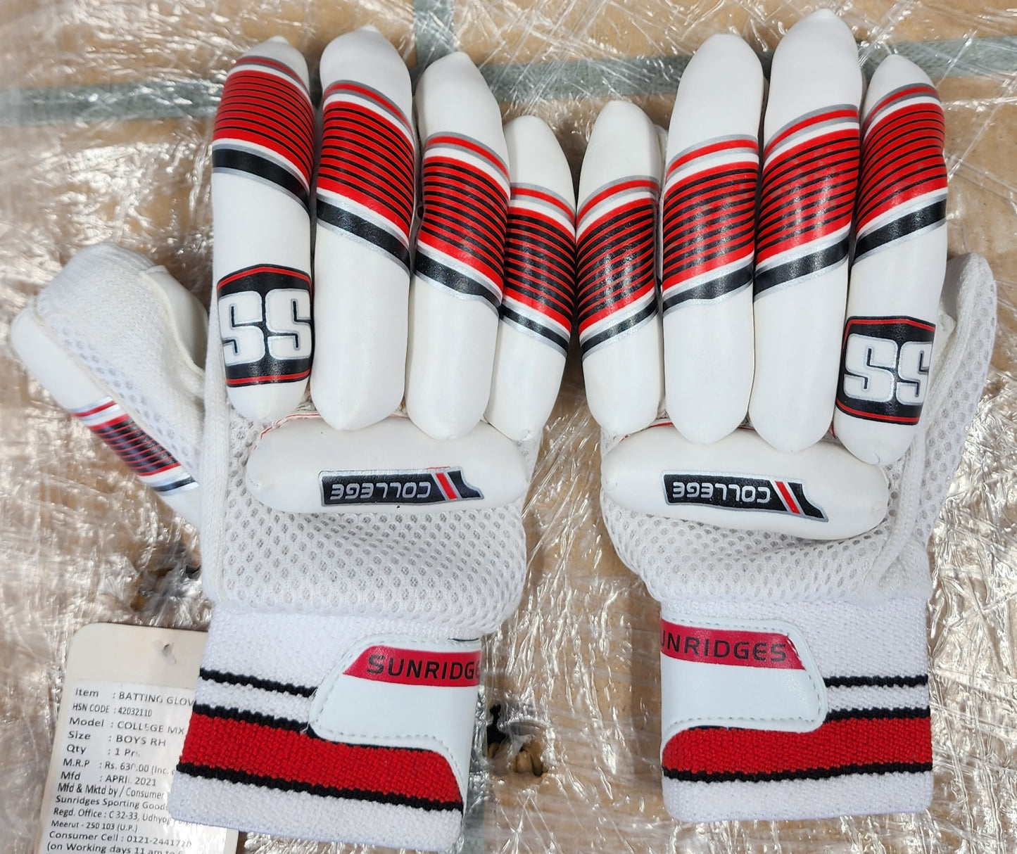 SS College Batting Gloves