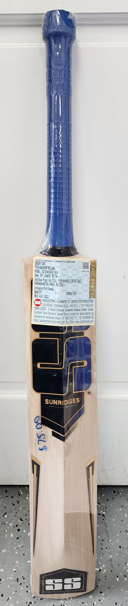 SS Smacker Hulk Kashmir Willow cricket bat