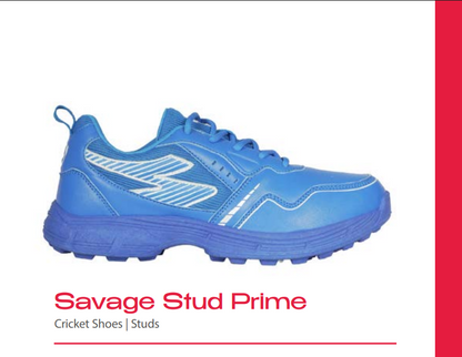 SG Savage Stud Prime Cricket Shoes Blue