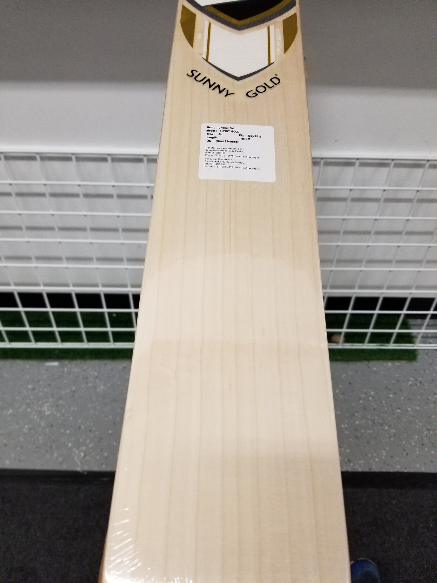 SG SUNNY GOLD English Willow Cricket Bat