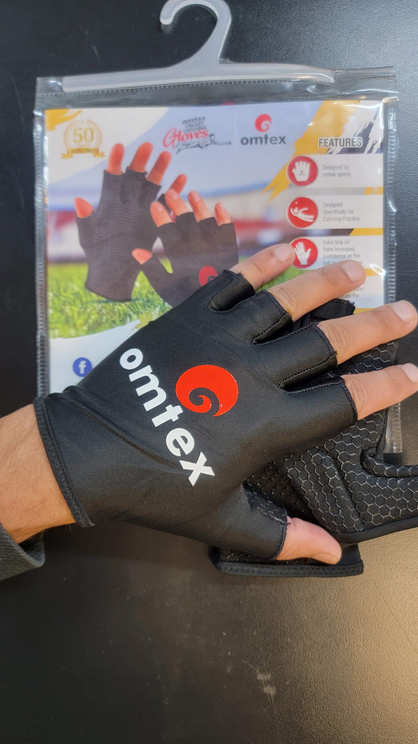 Cricket catching gloves 2.0 Omtex