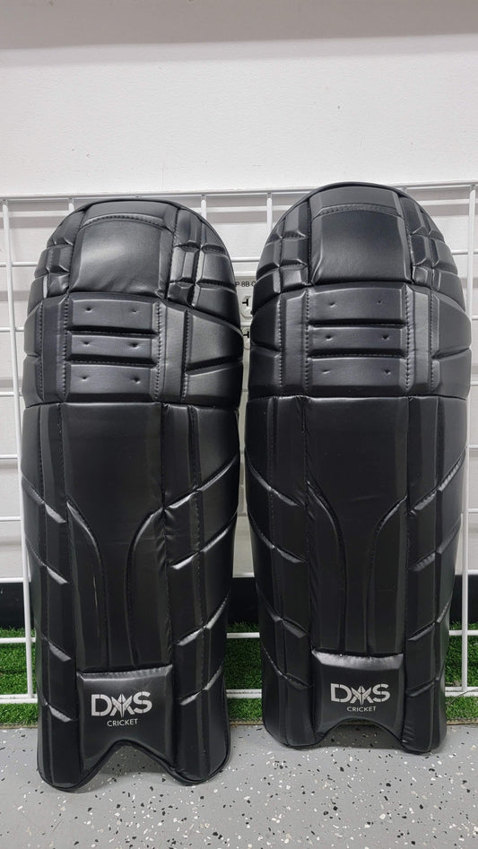 DAS Cricket Lightweight Batting pads Legguards - Black Edition