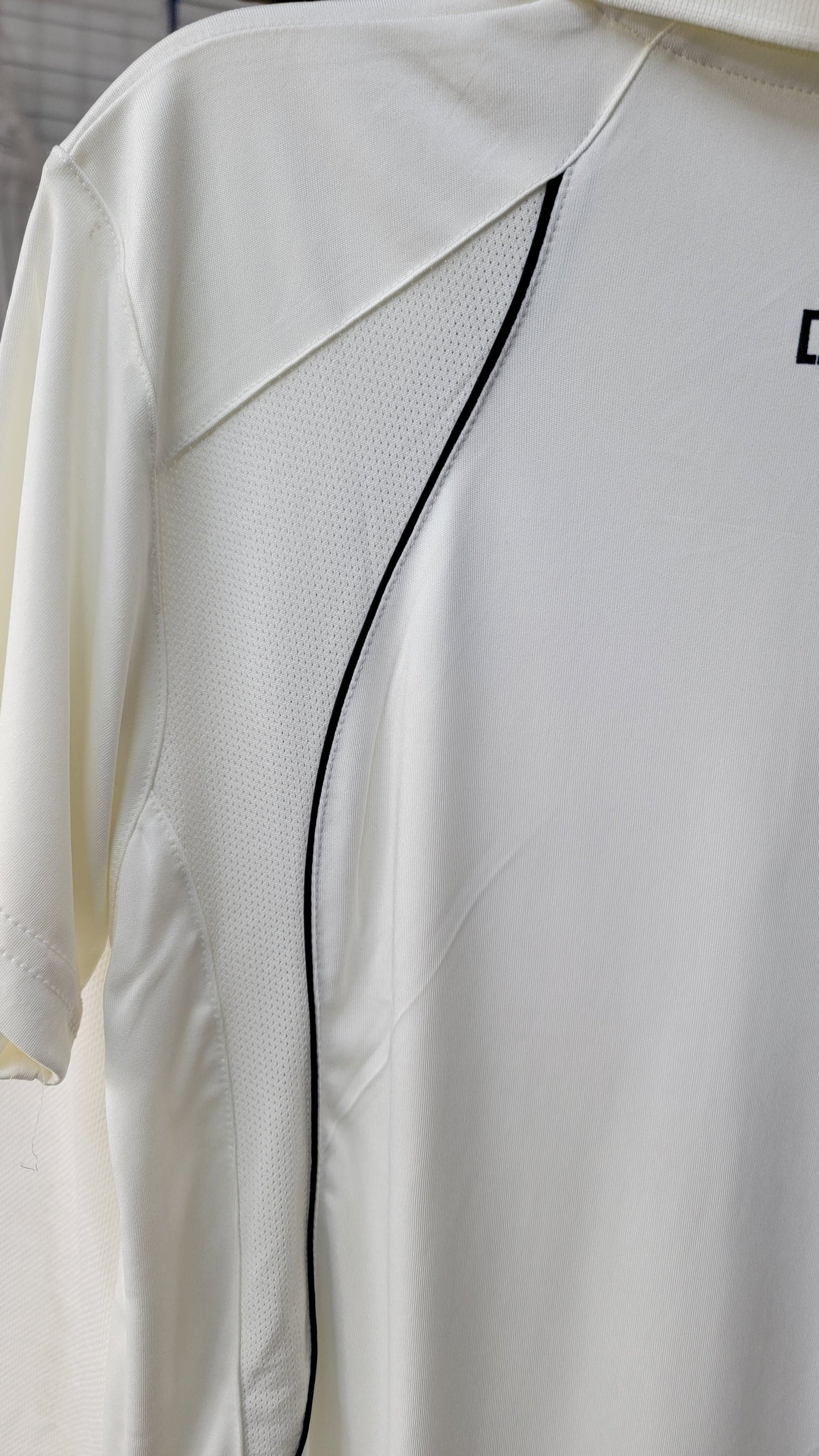 DAS Cricket White shirt half sleeves