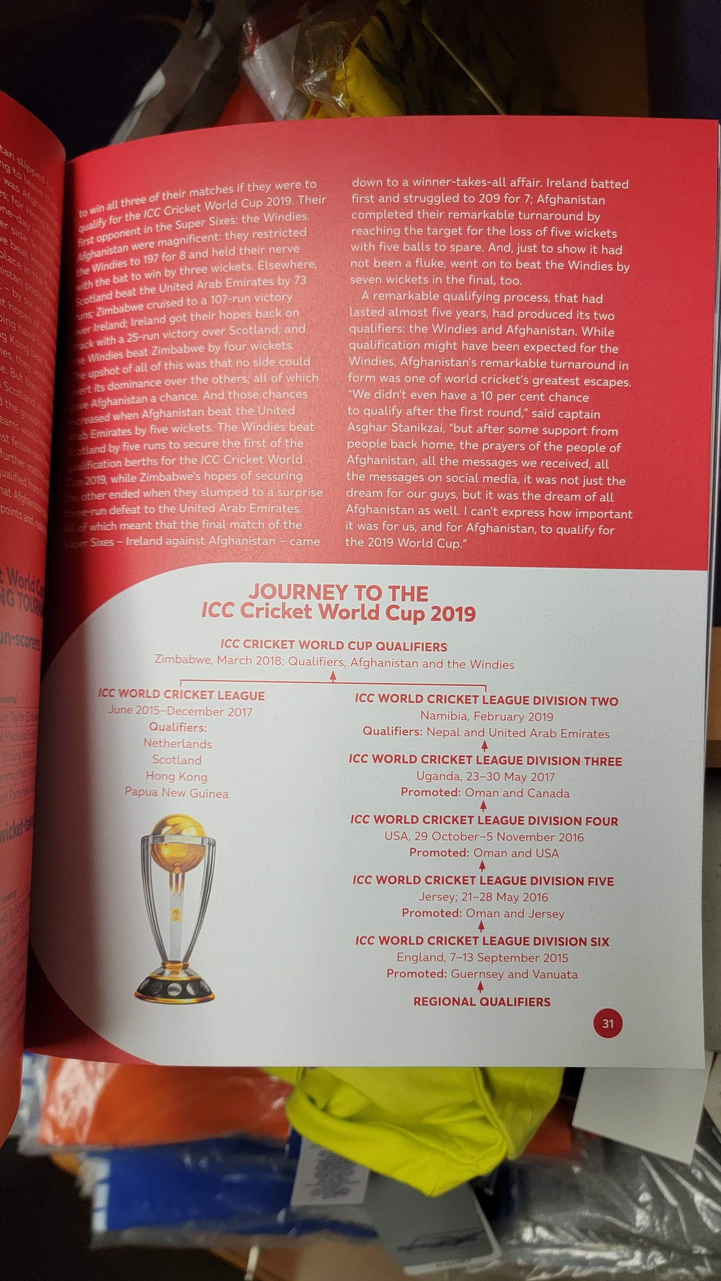 ICC CRICKET WORLD CUP 2019 ENGLAND - THE OFFICIAL BOOK