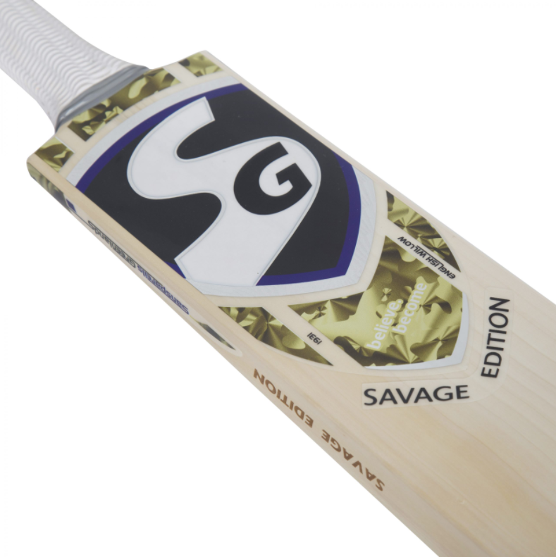 SG Savage Edition Finest English Willow grade 1 Cricket Bat