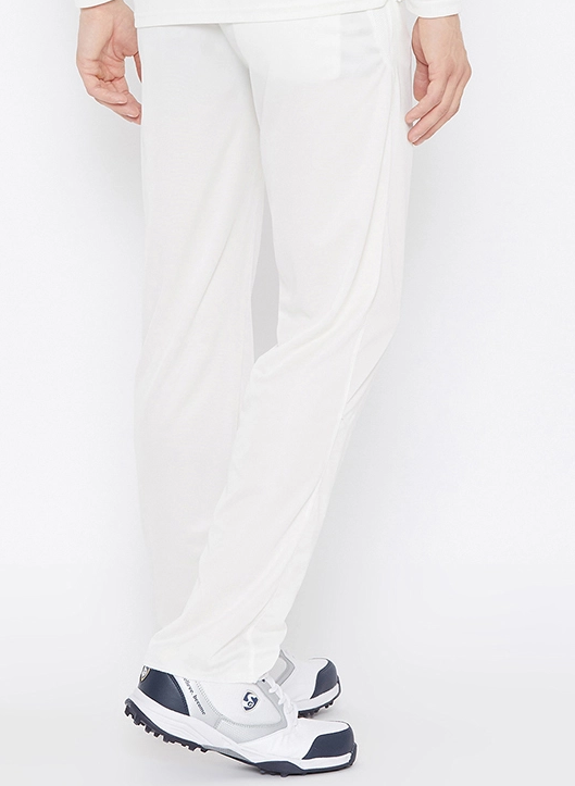 SG Club White Full Cricket Pants