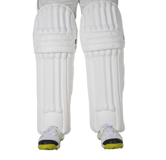 SG Test White Cricket Batting Legguard (Batting Pad)