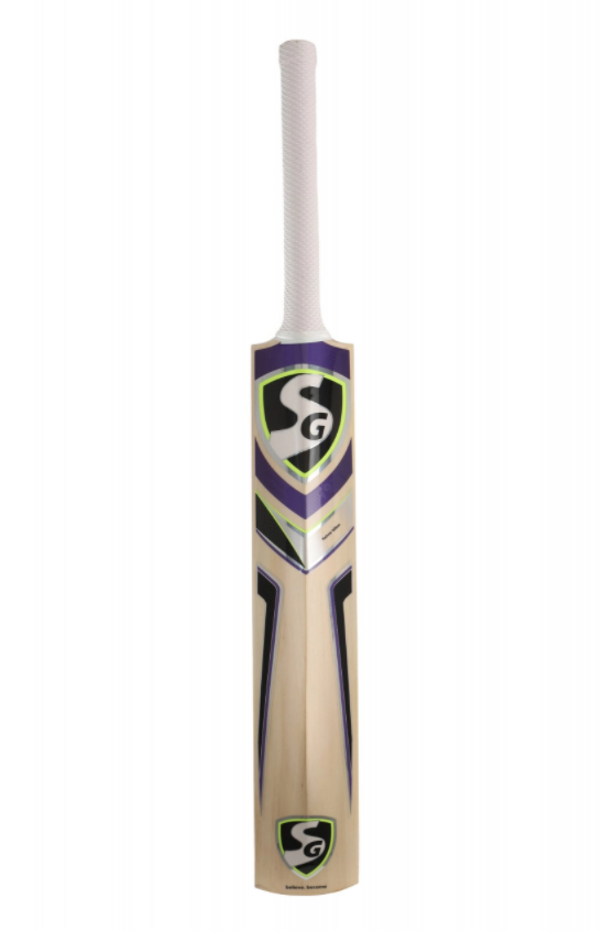 SG Verto Premium Kashmir Willow traditional shaped Cricket Bat (Leather Ball)