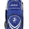 SG Ezeepak kit bag with shoe compartment blue & white without wheel