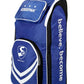 SG Ezeepak kit bag with shoe compartment blue & white without wheel