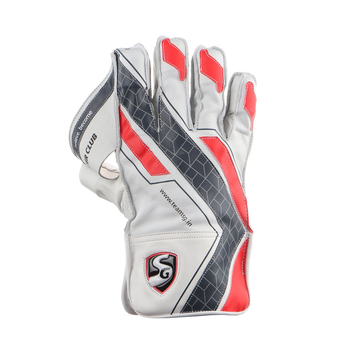 SG Super Club Wicketkeeping Gloves (Multi-Color)