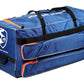 SG Testpak kit bag blue & orange with wheel