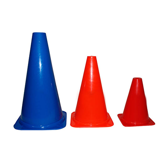 7 inch outdoor field cones - 24 pack various colors